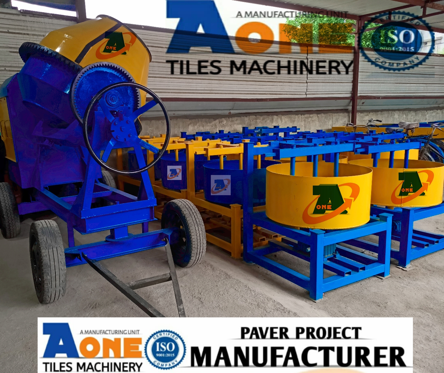 Interlocking tiles making machine in Nuapada