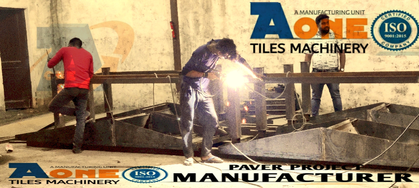 Interlocking tiles making machine in Munger