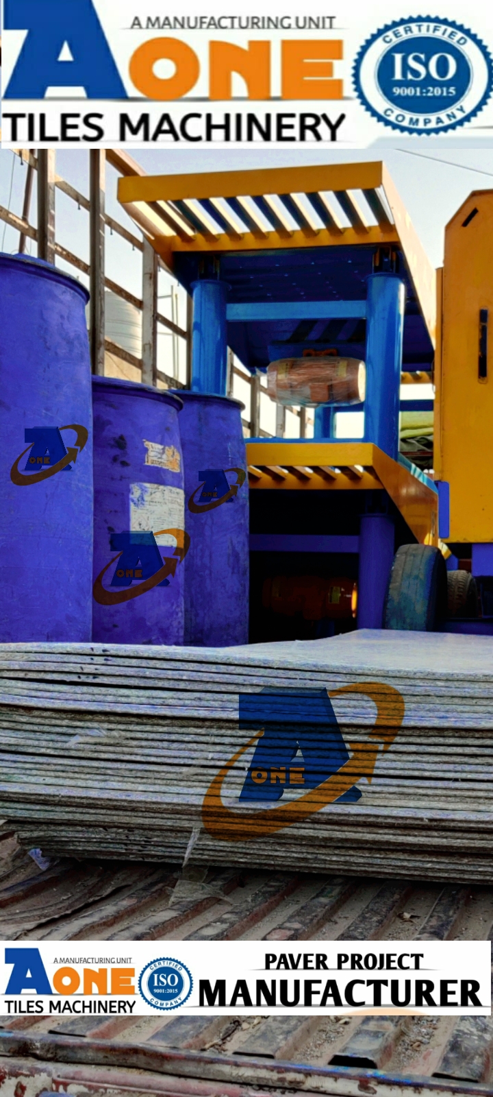 Interlocking tiles making machine in Muzaffarpur