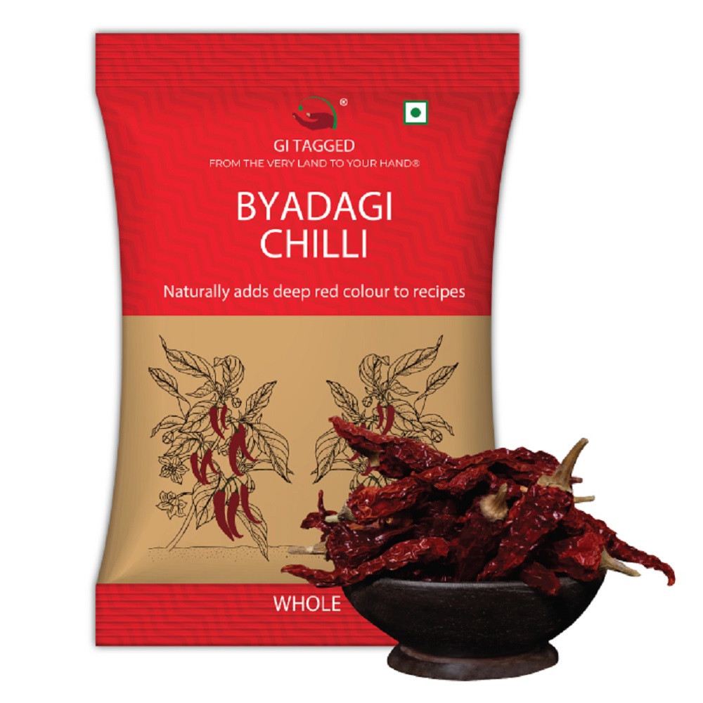 GiTAGGED Byadgi Chilli (Whole) – 200gms