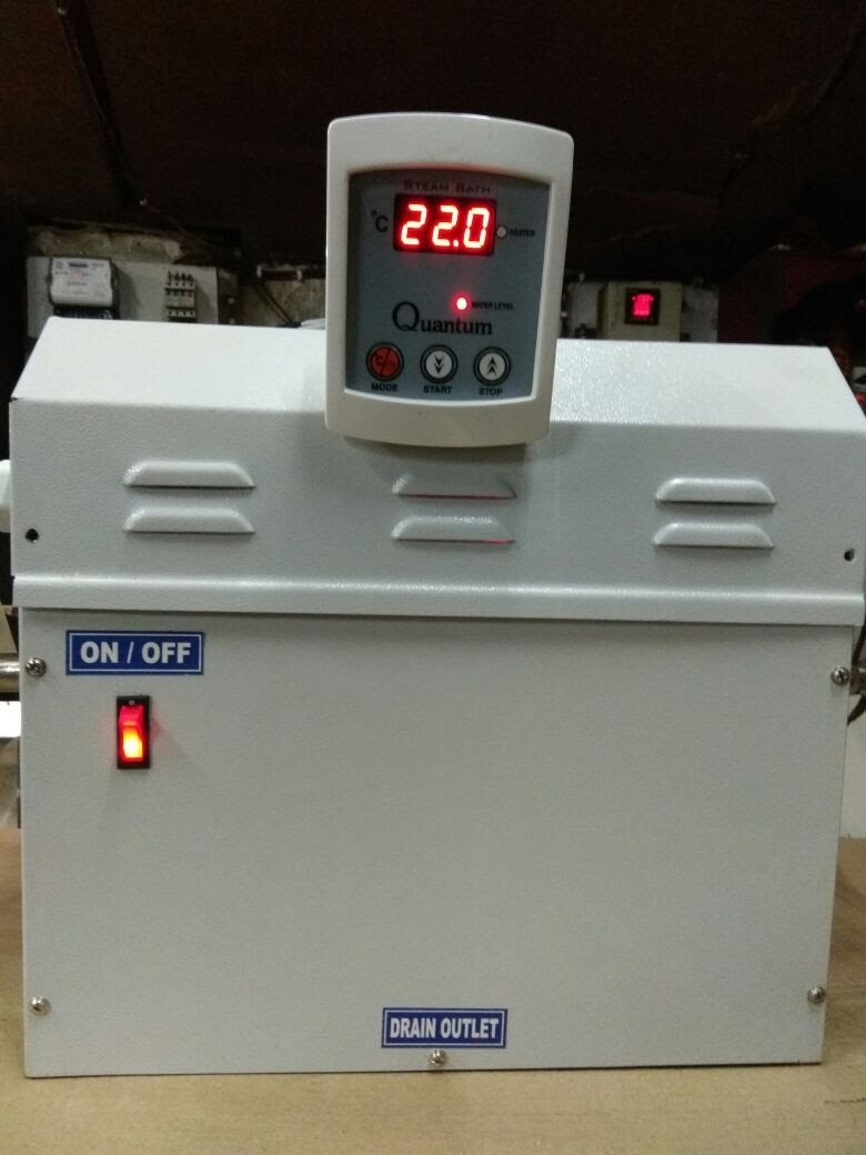 Steam bath unit generator