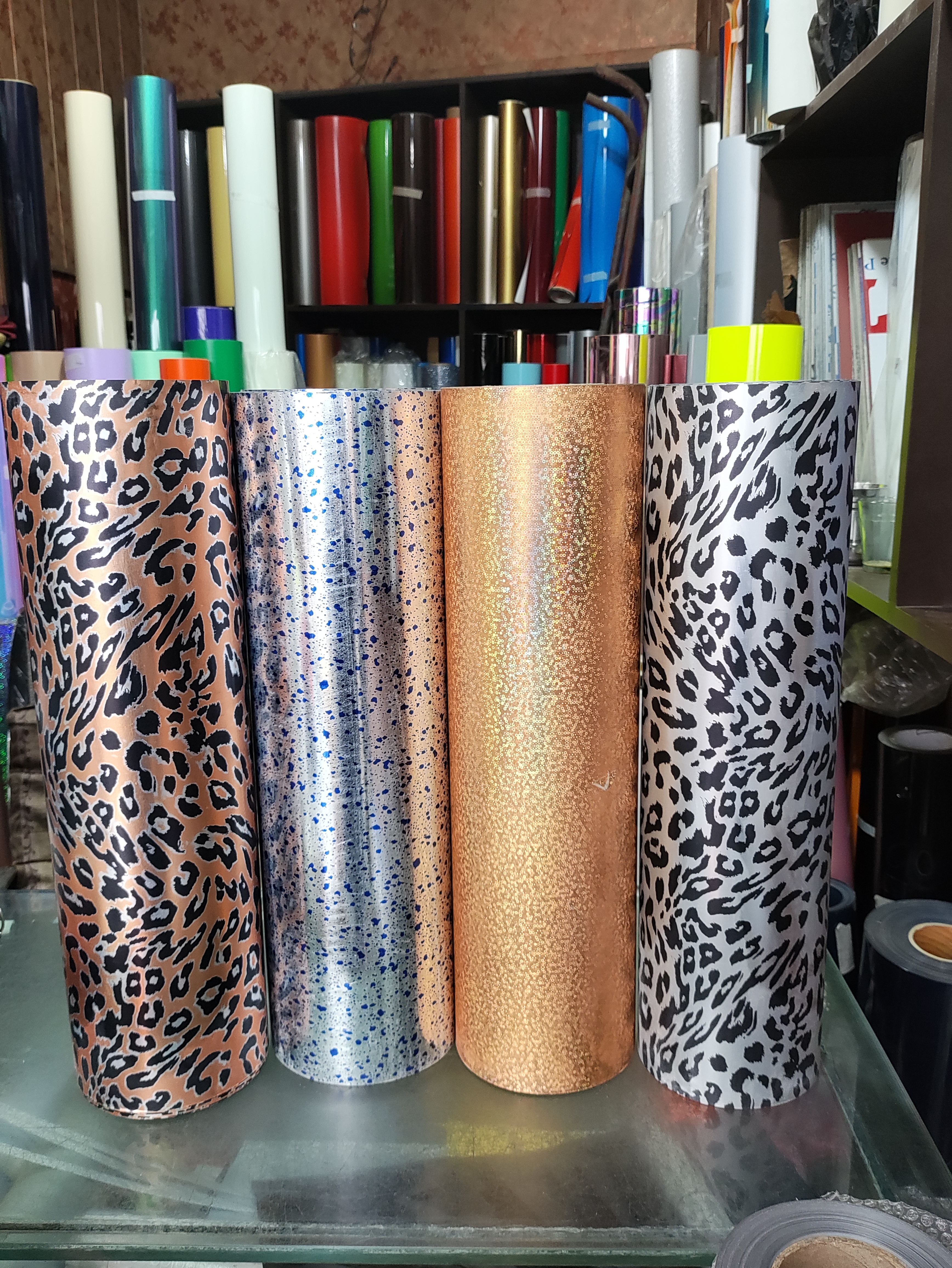 Designer Pattern Heat Transfer Vinyl Plotter sheet Roll 